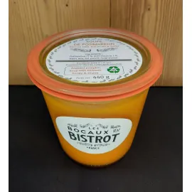 jardin-terroir.com - Soupe de potimarron rôti au miel d'acacia et thym