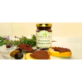 jardin-terroir.com - Pâte d'olive Thym/Romarin – pot de 100 g