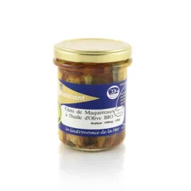 jardin-terroir.com - Filets de maquereaux à l’huile d’olive Biologique - A teneur réduite en sodium - 200g - MyStore