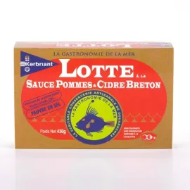 jardin-terroir.com - Lotte à la sauce Pomme et cidre breton - 430g