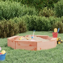 jardin-terroir.com - Bac à sable avec sièges octogone bois massif de douglas