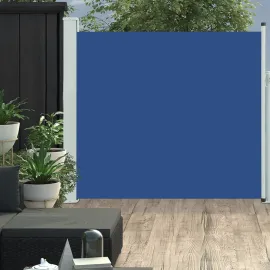 jardin-terroir.com - Auvent latéral rétractable de patio 170x300 cm Bleu