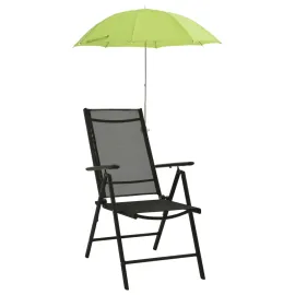 jardin-terroir.com - Parasols de chaise de camping 2 pcs Vert 105 cm