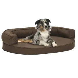jardin-terroir.com - Matelas de lit ergonomique pour chien 75x53 cm Aspect de lin