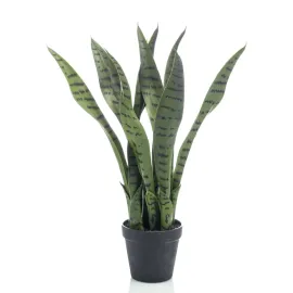 jardin-terroir.com - Emerald Plante artificielle Sansevieria 55 cm en pot   