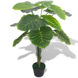 jardin-terroir.com - Plante artificielle avec pot Taro 85 cm Vert