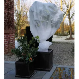 jardin-terroir.com - Nature Couverture en polaire d'hiver 30 g/m² Blanc 4x6 m