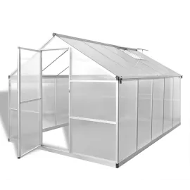 jardin-terroir.com - Serre renforcée en aluminium avec cadre de base 7,55 m²