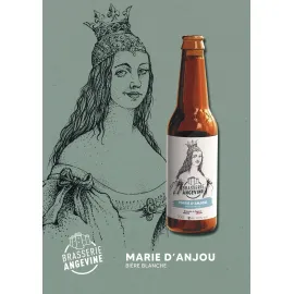 jardin-terroir.com - Bière Blanche Marie d'Anjou Brasserie Angevine 75 Cl
