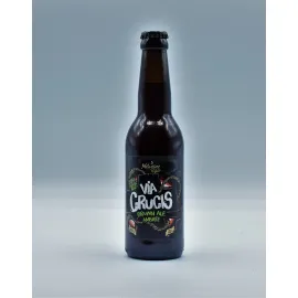 jardin-terroir.com - Bière Ambrée Via Crusis Bio Mélusine 75 cl