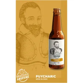 jardin-terroir.com - Bière blonde Puycharic brasserie Angevine 33 cl