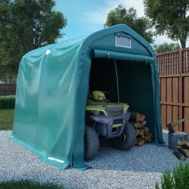 jardin-terroir.com - Tente de garage PVC 1,6x2,4 m Vert