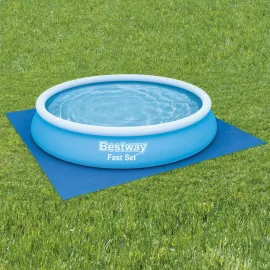 jardin-terroir.com - Bestway Tapis de sol pour piscine Flowclear 396x396 cm