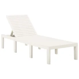 jardin-terroir.com - Chaise longue Plastique Blanc