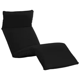 jardin-terroir.com - Chaise longue pliable Tissu Oxford Noir