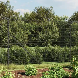 jardin-terroir.com - Clôture en treillis métallique anthracite 1,8x25 m