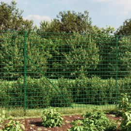 jardin-terroir.com - Clôture en treillis métallique vert 1,6x25 m acier galvanisé