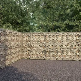 jardin-terroir.com - Mur à gabion avec couvercles Acier galvanisé 900 x 50 x 200 cm