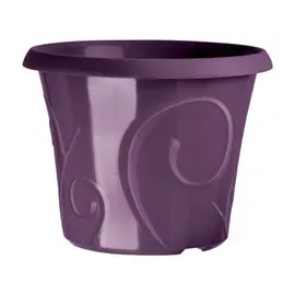 jardin-terroir.com - Pot déco volute - 8.3 litres violet figue