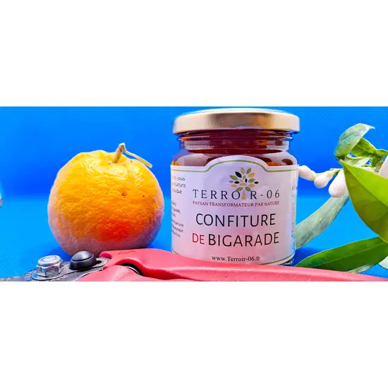 jardin-terroir.com - Confiture orange bigarade – pot de 30 g