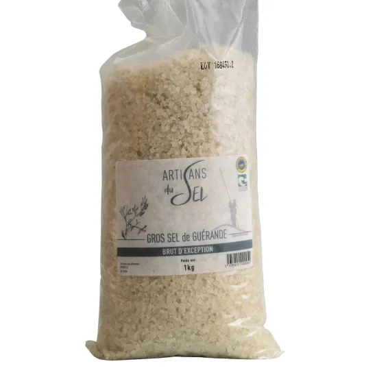 jardin-terroir.com - Gros sel de Guérande brut d'Exception - 1kg