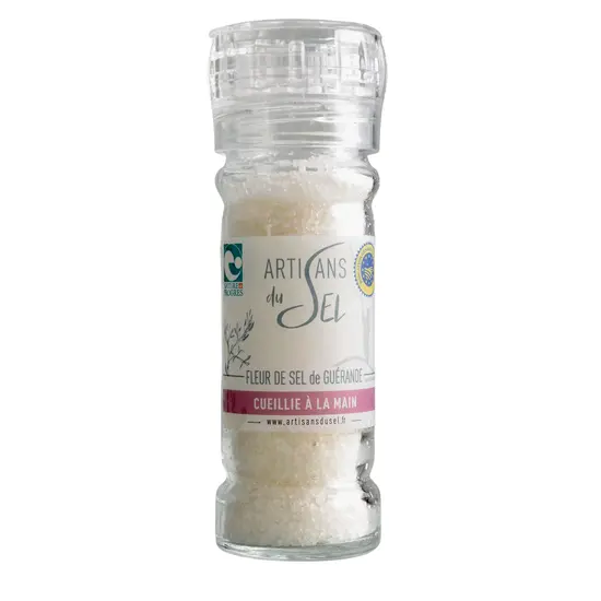 jardin-terroir.com - Fleur de sel de Guérande naturelle moulin - 80gr