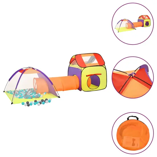 jardin-terroir.com - Tente de jeu pour enfants avec 250 balles Multicolore