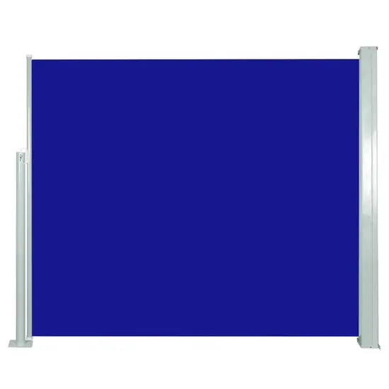 jardin-terroir.com - Auvent latéral rétractable 120 x 300 cm Bleu