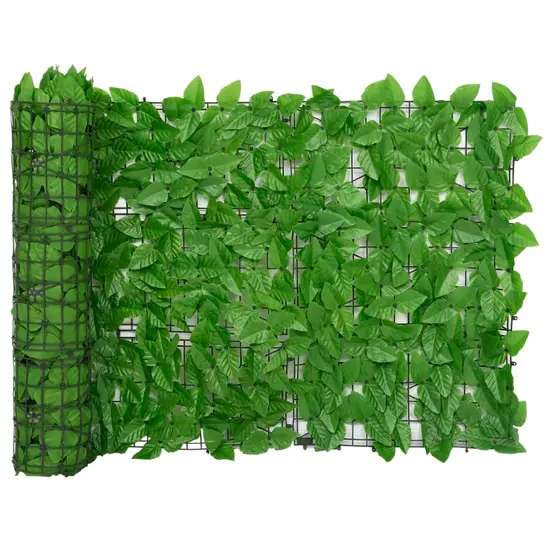 jardin-terroir.com - Écran de balcon avec feuilles vert 600x75 cm