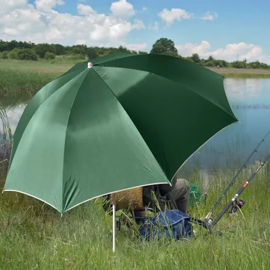 jardin-terroir.com - HI Parapluie de pêche Vert UV30 200 cm