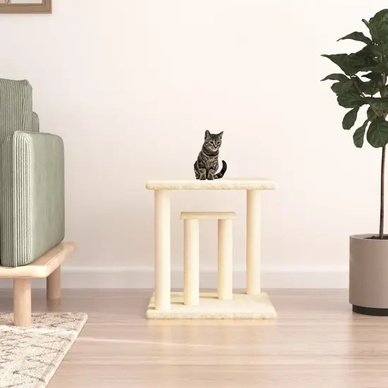 jardin-terroir.com - Arbres à chat avec plates-formes crème 50 cm