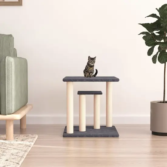 jardin-terroir.com - Arbres à chat avec plates-formes gris foncé 50 cm