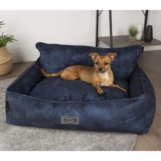 jardin-terroir.com - Scruffs & Tramps Lit pour chien Kensington M 60x50 cm Bleu marine