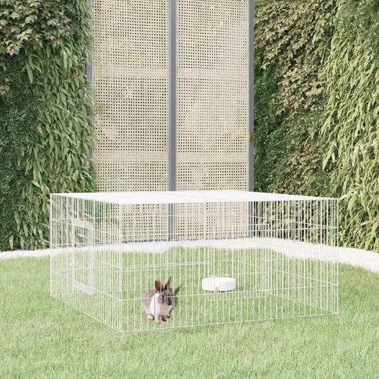 jardin-terroir.com - Cage à lapin 110x110x55 cm Fer galvanisé