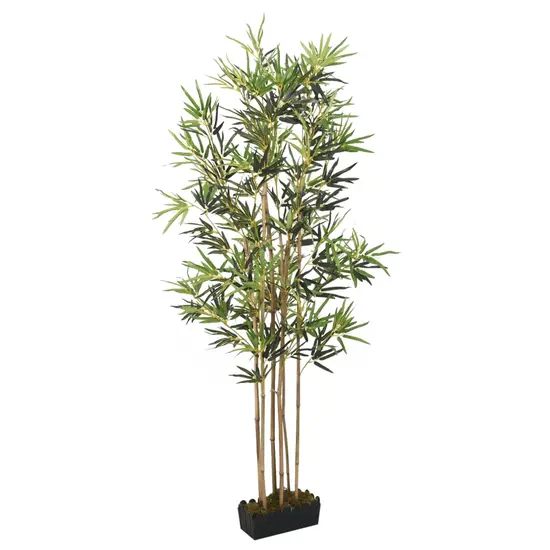 jardin-terroir.com - Bambou artificiel 552 feuilles 120 cm vert