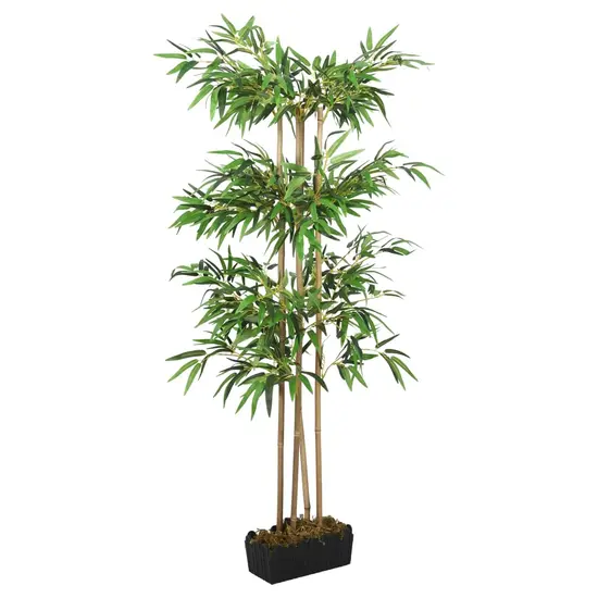 jardin-terroir.com - Bambou artificiel 380 feuilles 80 cm vert