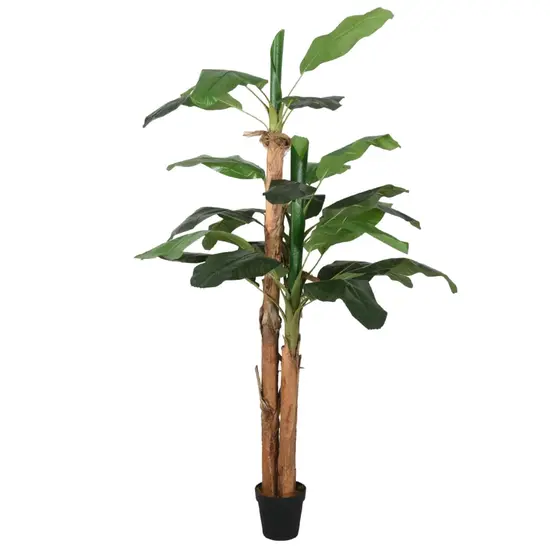 jardin-terroir.com - Bananier artificiel 18 feuilles 150 cm vert