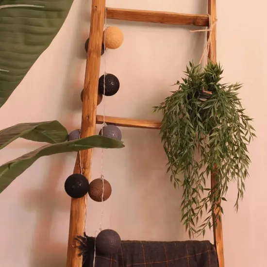 jardin-terroir.com - Emerald Buisson suspendu de bambou artificiel en pot 50 cm