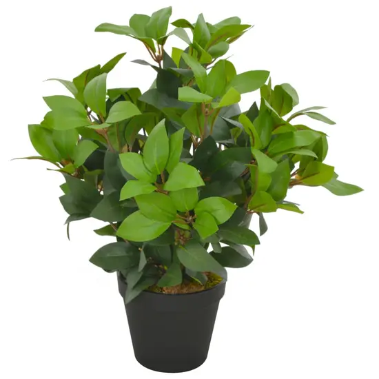 jardin-terroir.com - Plante artificielle avec pot Laurier Vert 40 cm