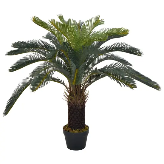 jardin-terroir.com - Plante artificielle avec pot Palmier Cycas Vert 90 cm