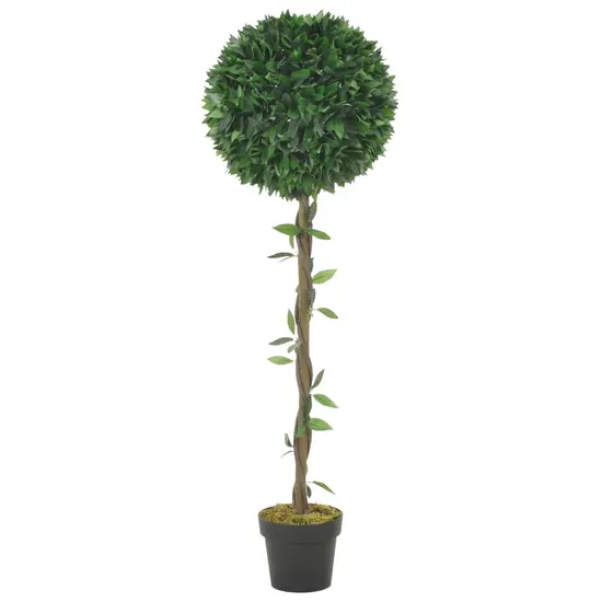 jardin-terroir.com - Plante artificielle Laurier avec pot Vert 130 cm