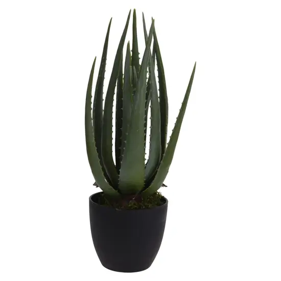 jardin-terroir.com - ProGarden Plante artificielle en pot Aloe Vera 25x45 cm