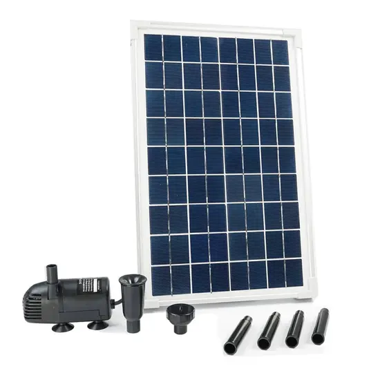jardin-terroir.com - Ubbink Ensemble SolarMax 600 avec panneau solaire et pompe 1351181