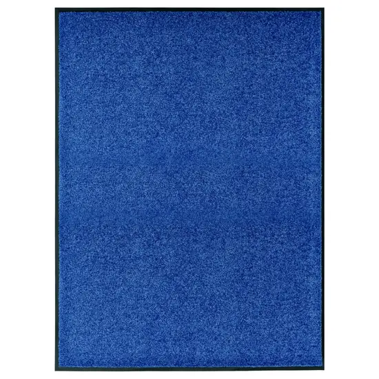 jardin-terroir.com - Paillasson lavable Bleu 90x120 cm