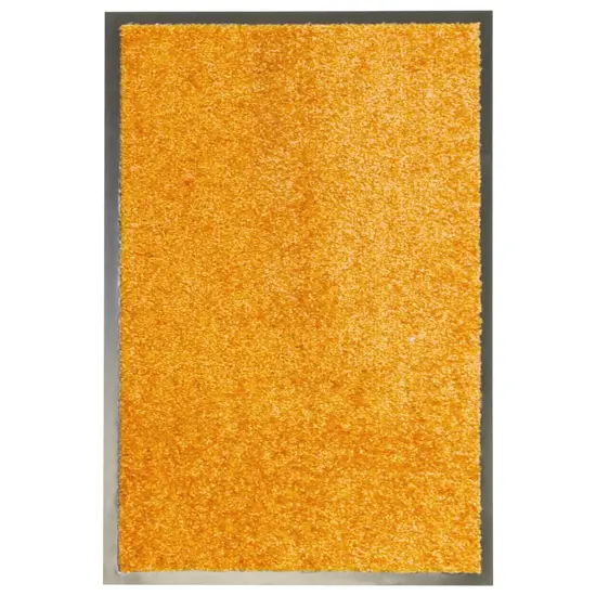 jardin-terroir.com - Paillasson lavable Orange 40x60 cm