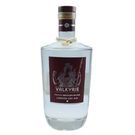 jardin-terroir.com - London Dry Gin Valkyrie Maison Bouvier Richir 70 cl