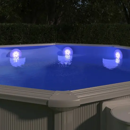 jardin-terroir.com - Lampe LED flottante submersible de piscine avec télécommande