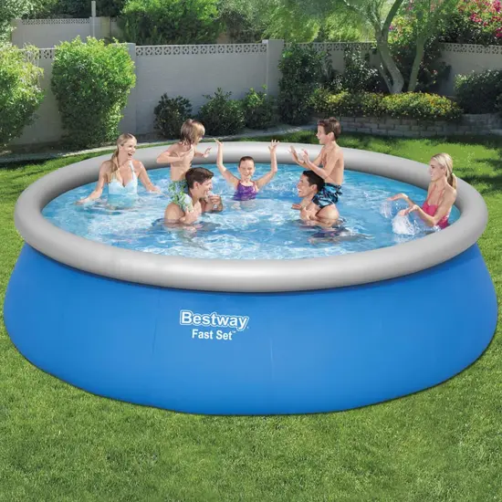 jardin-terroir.com - Bestway Ensemble de piscine gonflable ronde Fast Set 457x122 cm