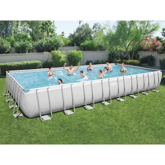 jardin-terroir.com - Bestway Ensemble de piscine Power Steel 956x488x132 cm