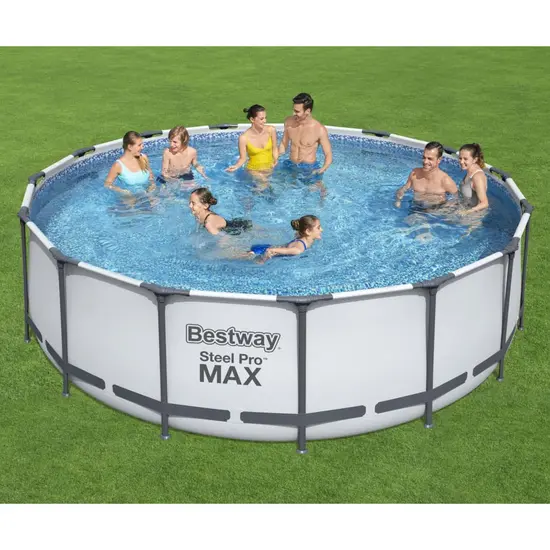 jardin-terroir.com - Bestway Ensemble de piscine Steel Pro MAX rond 457x122 cm